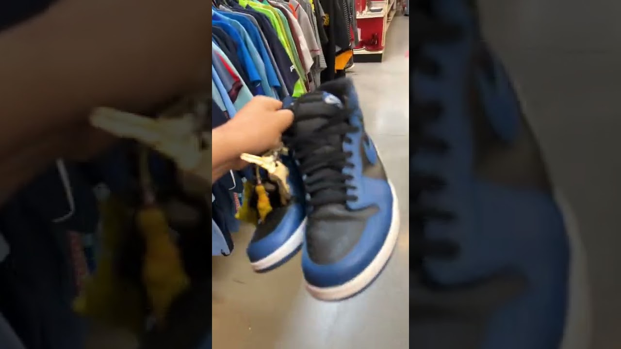 Jordan 1 найдены в комиссионном магазине
