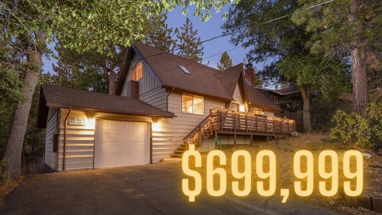 Big Bear Just Listed Home Tour- Walk to Snow Summit