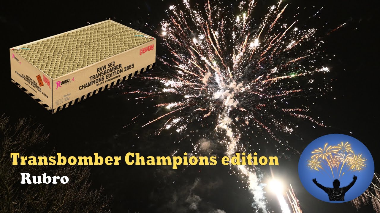 💥 Transbomber Champions edition | 288 shots | Upgrade van de oude transbomber | Rubro