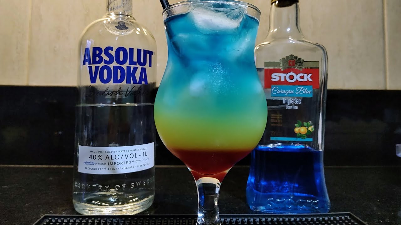 Como fazer Drink Colorido - RAINBOW Drink