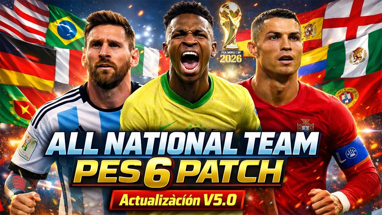 ✅ Actualización del *ALL NATIONAL TEAM* Versión 5.0 ⚽
