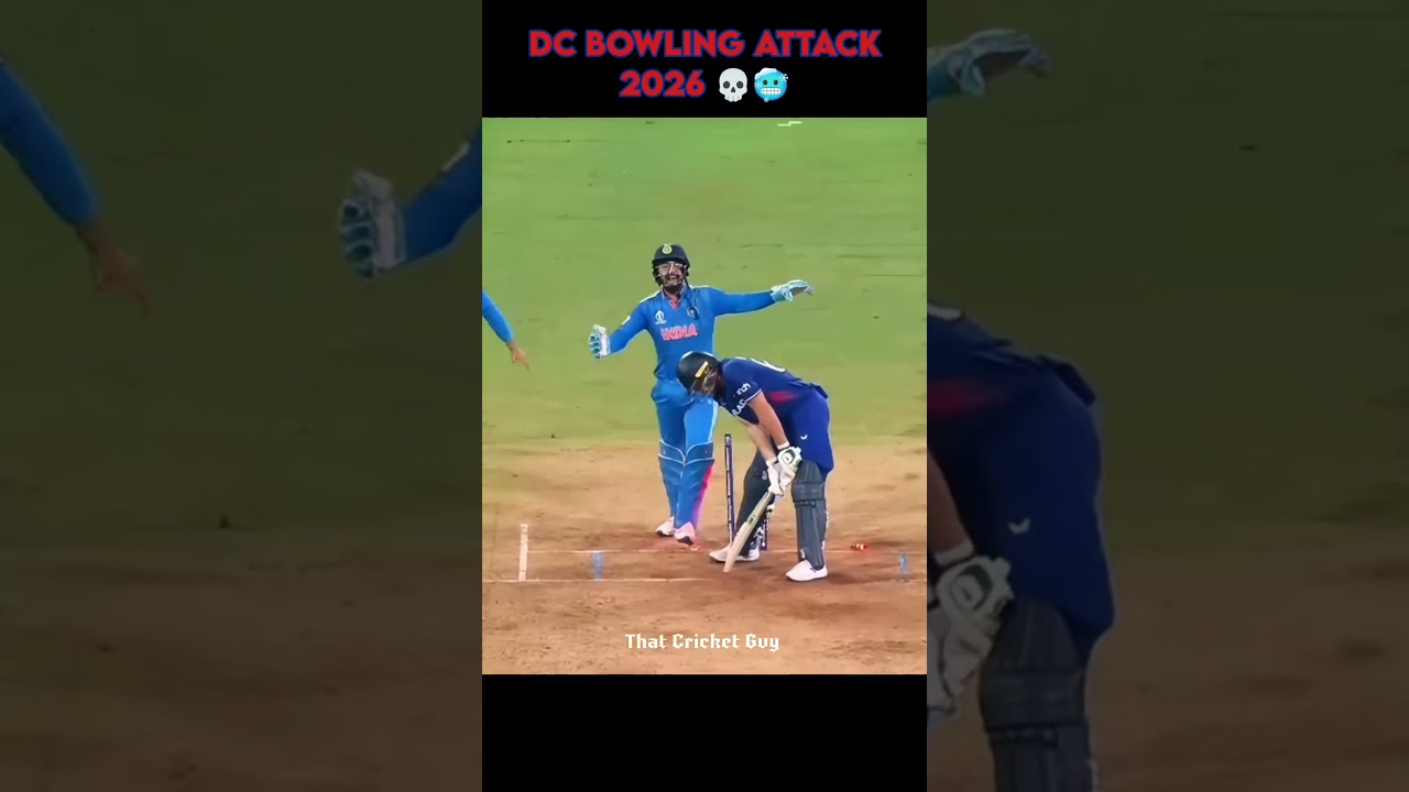 DC Bowling Attack 2026💀🥶 | That Cricket Guy |