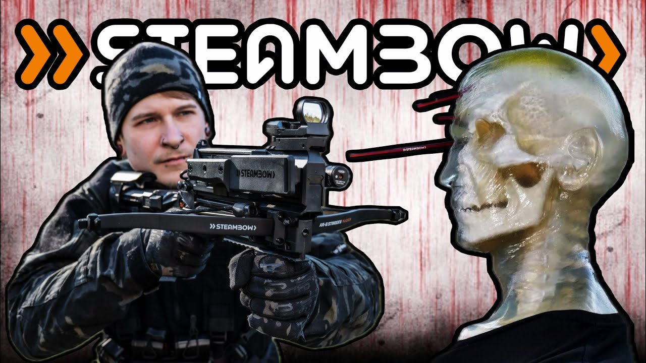 How DEADLY Is the ​⁠ ​⁠STINGER AR Series with Interchangeable Magazines? #steambow