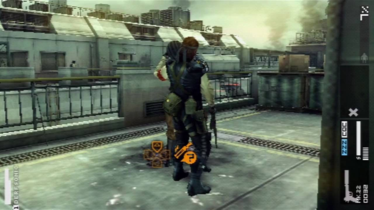 Metal Gear Solid Peace Walker - Infiltrate the US Missile Base