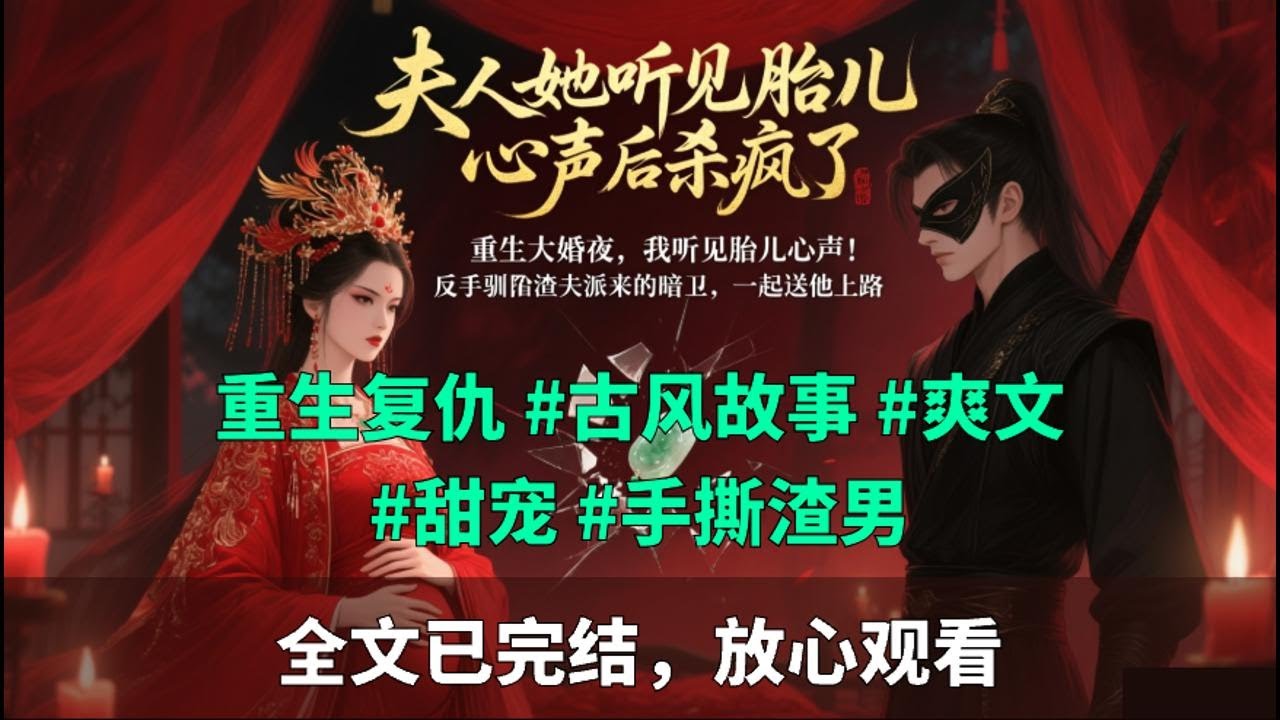 《夫人听见胎儿心声后，杀疯了》重生在大婚夜，我听见胎儿心声！