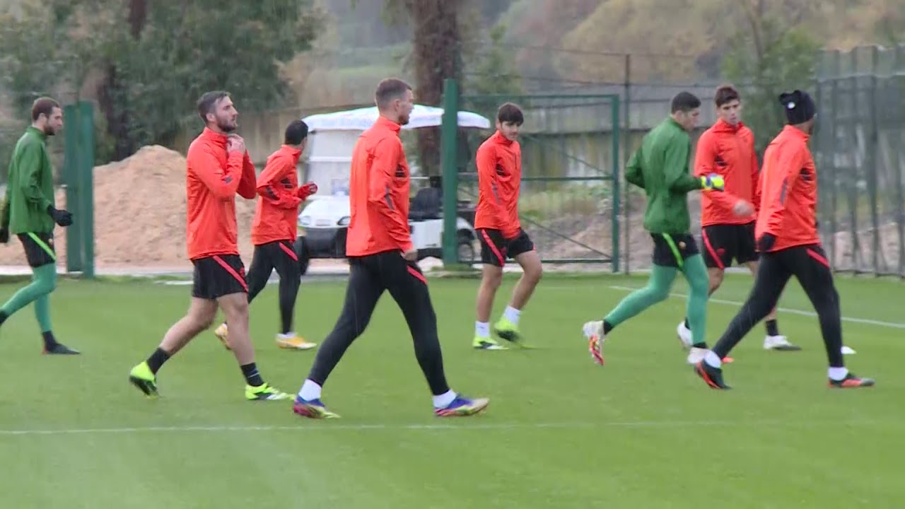 #CSKASofiaRoma: allenamento di rifinitura