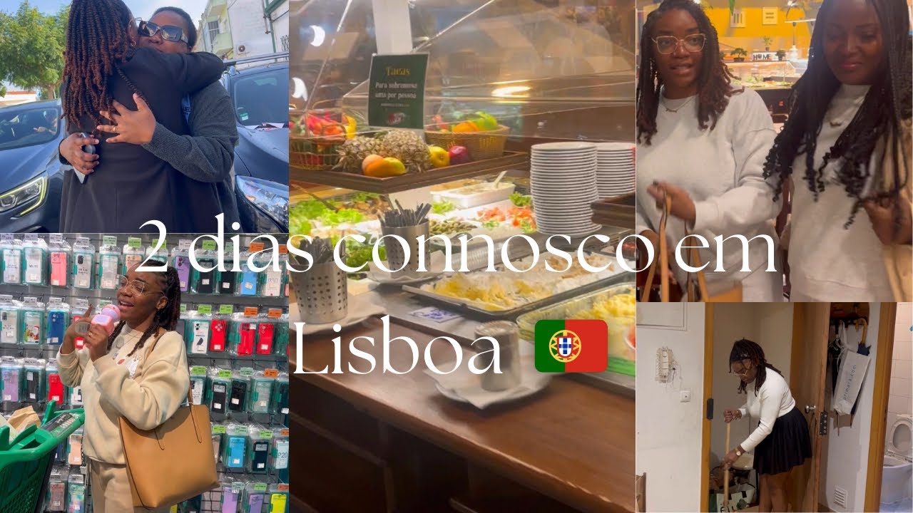 2 DIAS CONNOSCO EM LISBOA 🇵🇹 | Consultas, passeios, limpeza + conversa 💭