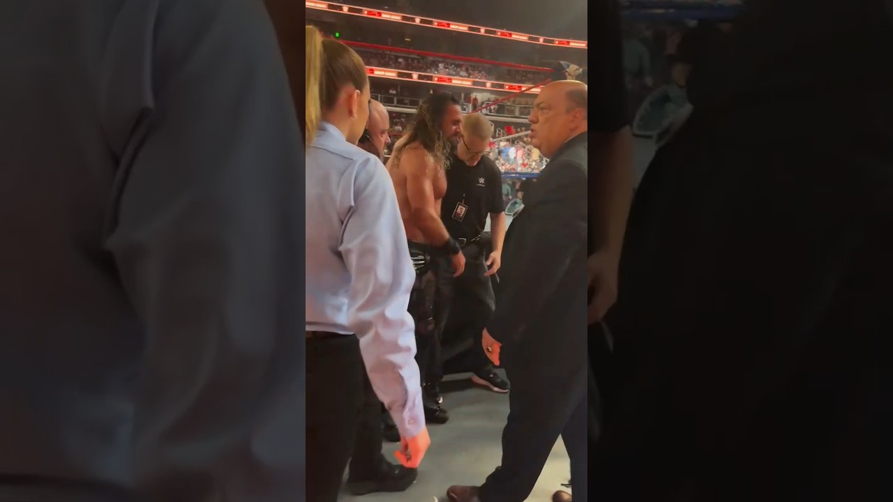 Emotional Night For Seth Rollins #sethrollins #paulheyman #saturdaynightsmainevent