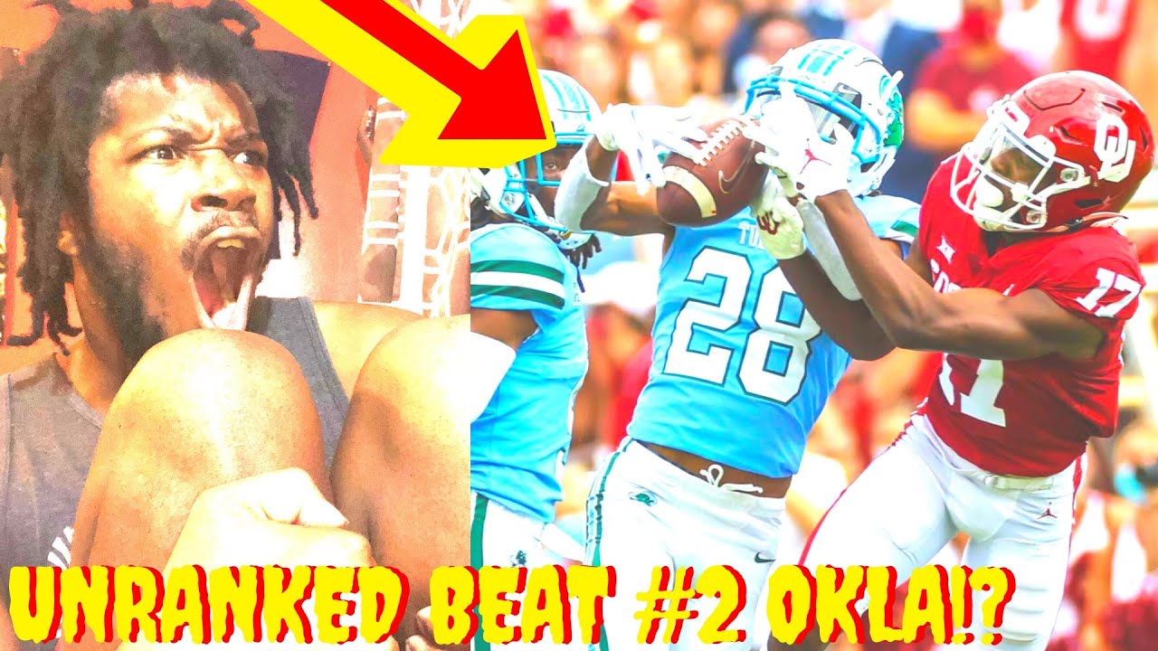 OKLAHOMA VS TULANE FOOTBALL REACTION OKLAHOMA SOONERS VS TULANE GREENWAVE REACTION