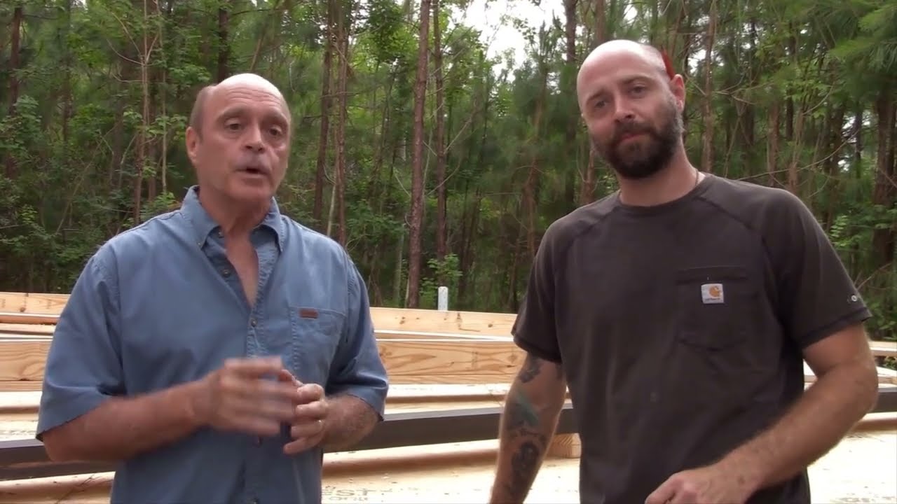 DIY Aframe Cabin Build Time Lapse