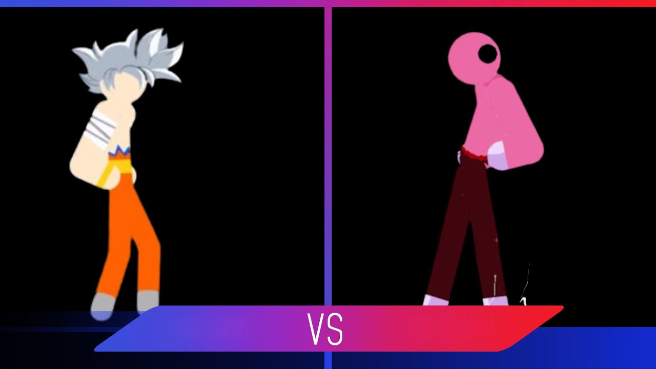 تحدى لعبة دراجةن بول أضعف شخصية ضد أقوى شخصيات بطولة دراجون بول stick fight dragon ball