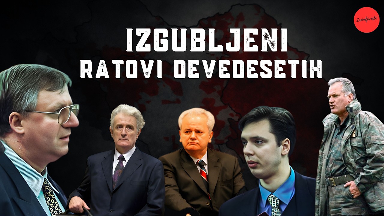 SRBI PRIZNALI SVE PORAZE: Izgubljeni ratovi devedesetih
