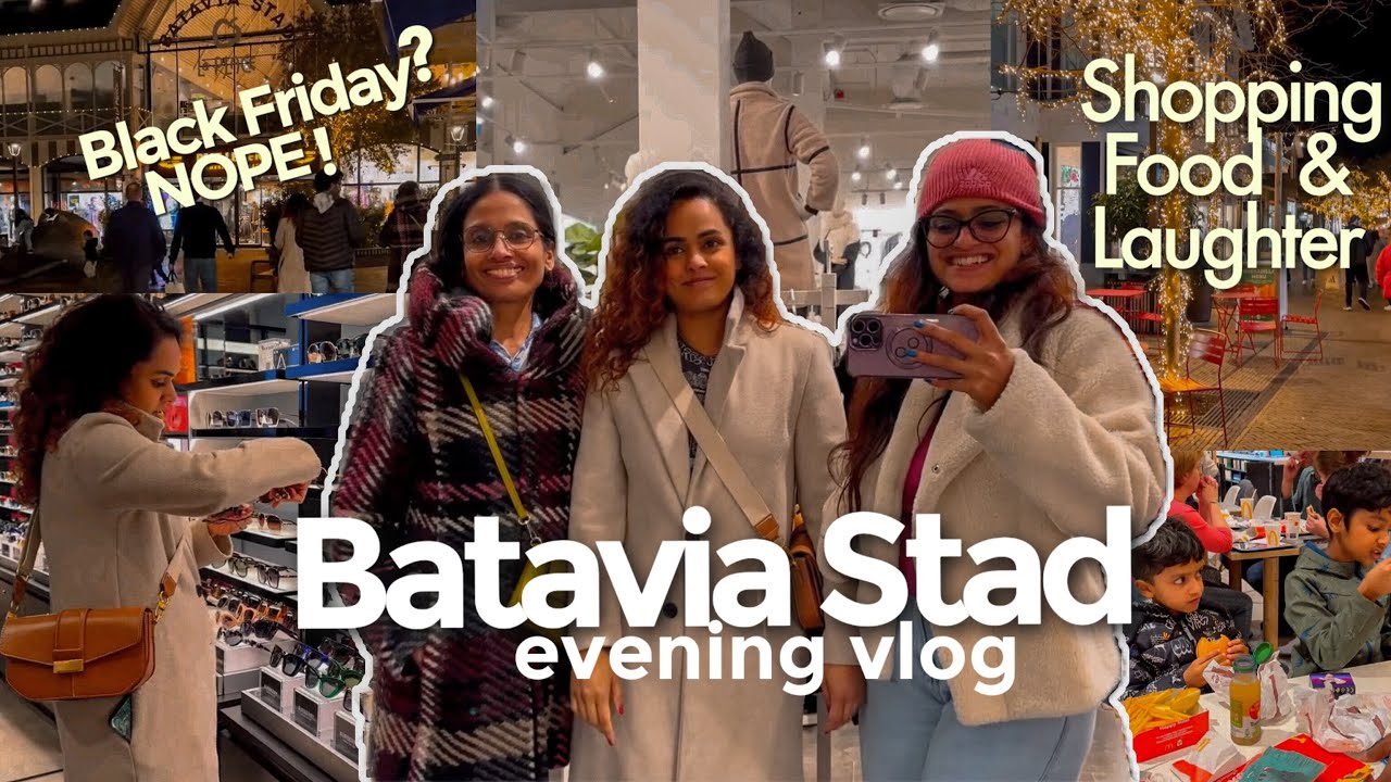 Batavia Stad evening Vlog ☺️|| Black Friday????