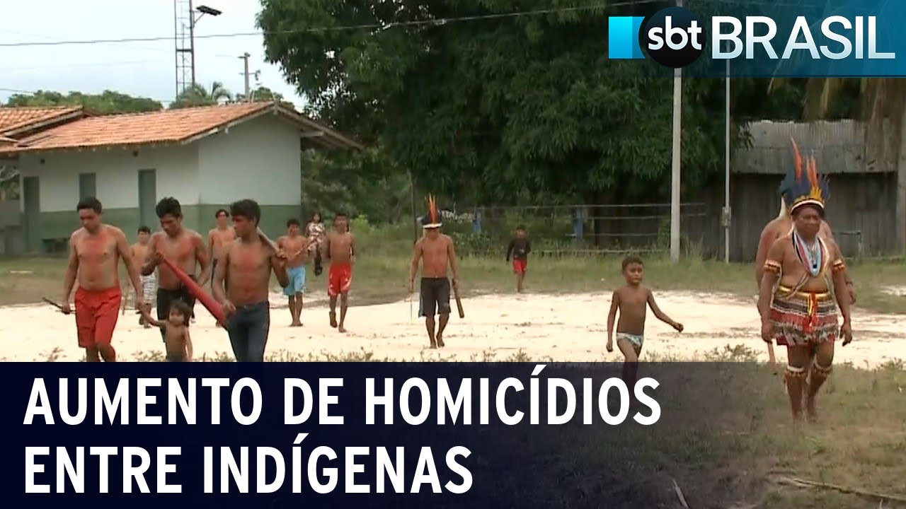 Taxa de homic&iacute;dios aumenta em mais de 20% entre ind&iacute;genas | SBT Brasil (31/08/21)