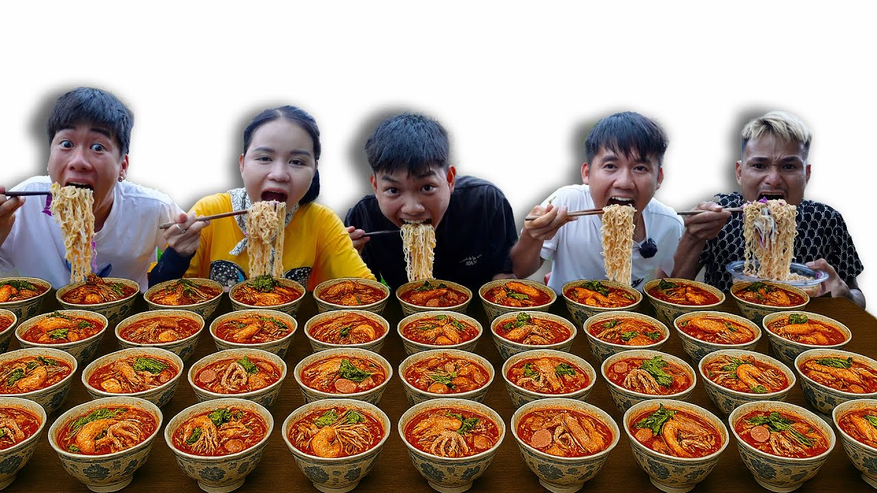 Hưng Troll | Thử Thách Người Cuối Cùng Ngừng Ăn Mì Cay 7 Cấp Độ Thắng Nhận 500$