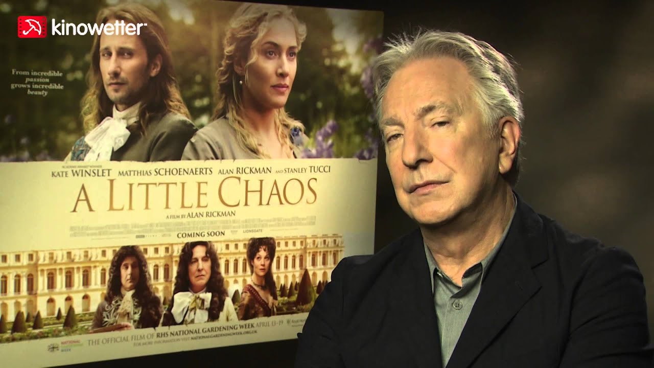 Interview Alan Rickman A LITTLE CHAOS