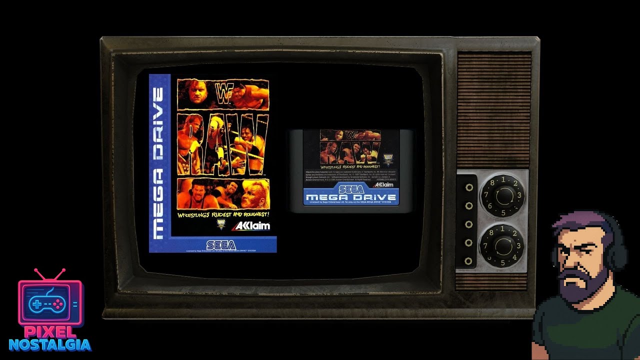 Pixel Nostalgia: Classic WWF Wrestling Hits the Sega Mega Drive!
