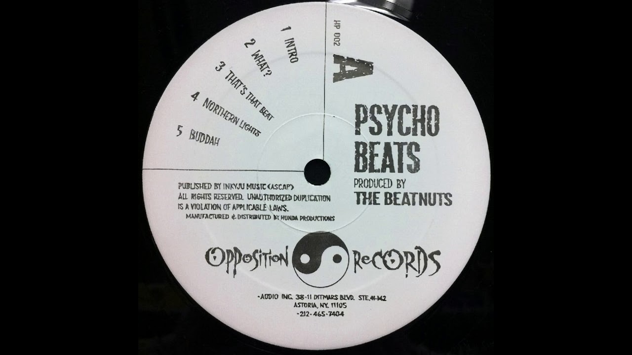 The Beatnuts. - Psycho Beats (Instrumental Hip Hop)  (1997) (Full Album)