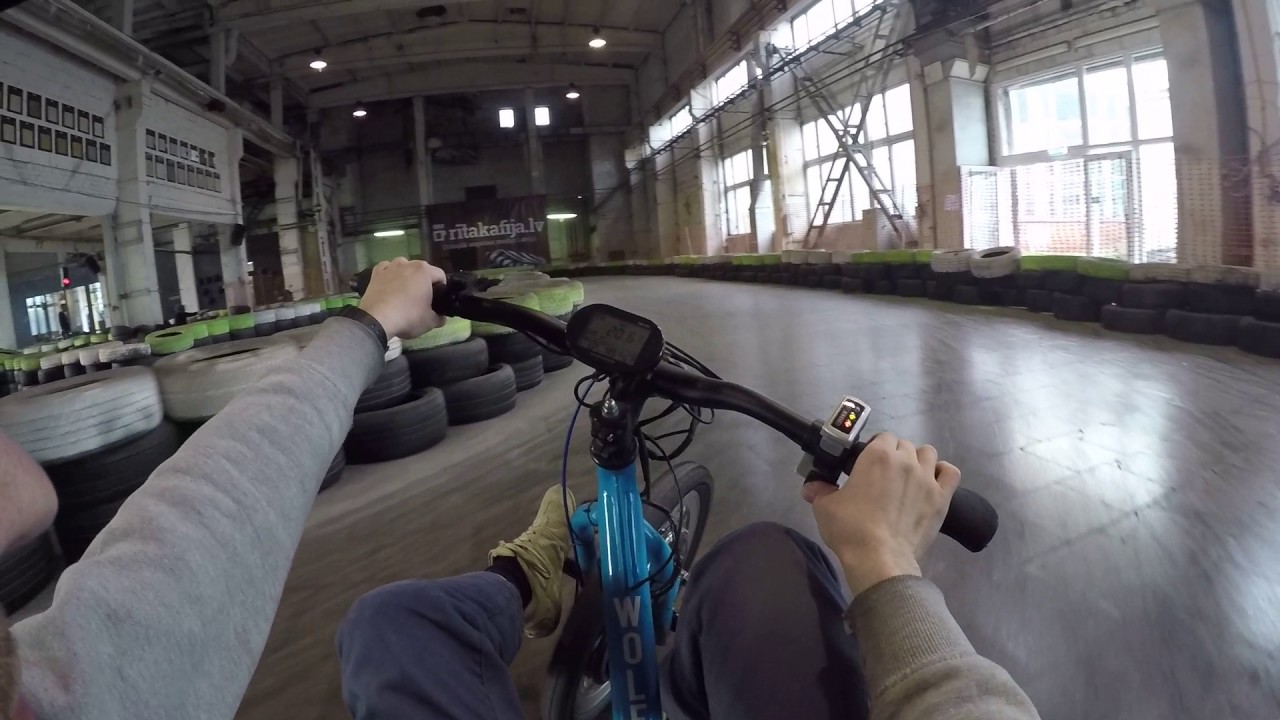 Drifta Halle trike onboard