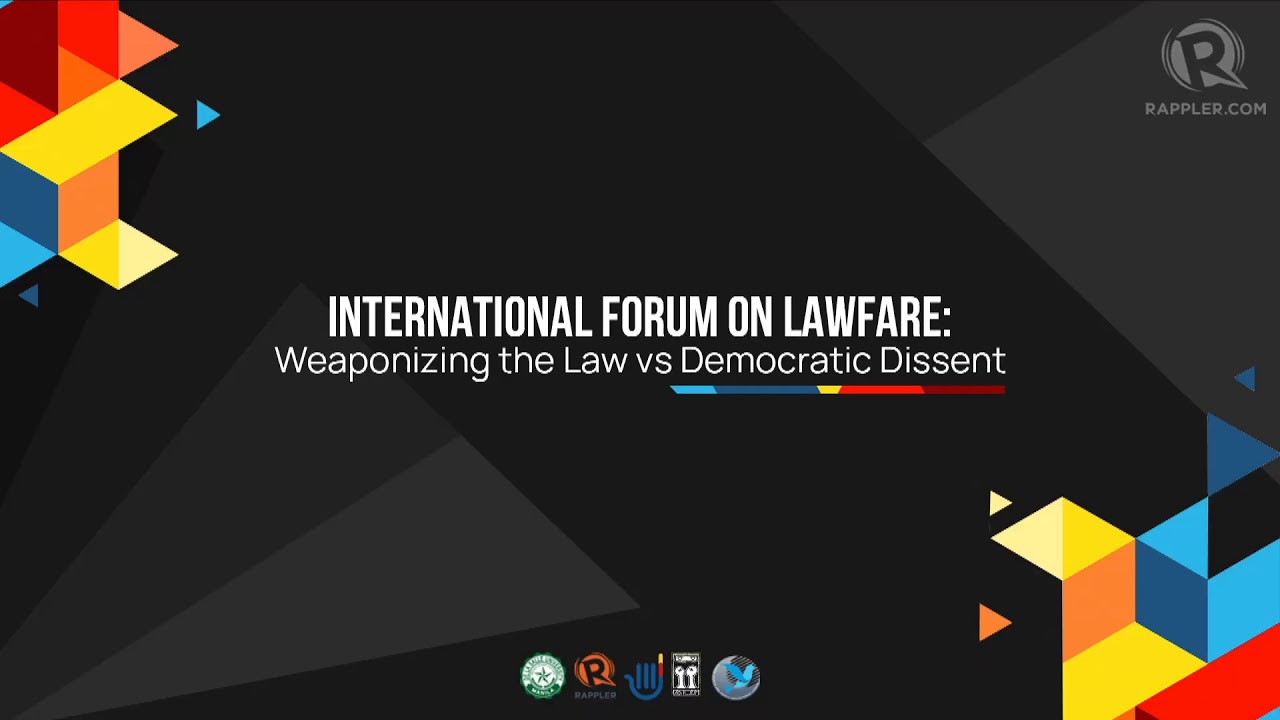 #LawfarePH: Weaponizing the law against democratic dissent Part 2A