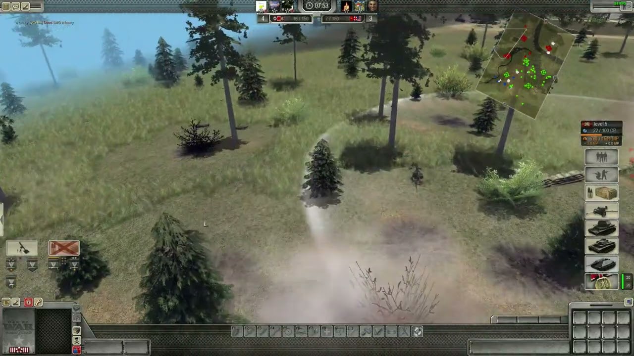 3v3 - Men of War: Assault Squad 2 Robz Mod Multiplayer Gameplay (No Comment)
