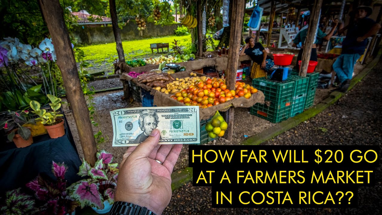How Far Will $20 Go At A Farmers Market In Costa Rica?
