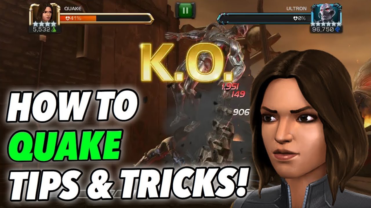 Quake How To Tips & Tricks! | How To Be A Better Quake Player | Marvel Contest of Champions