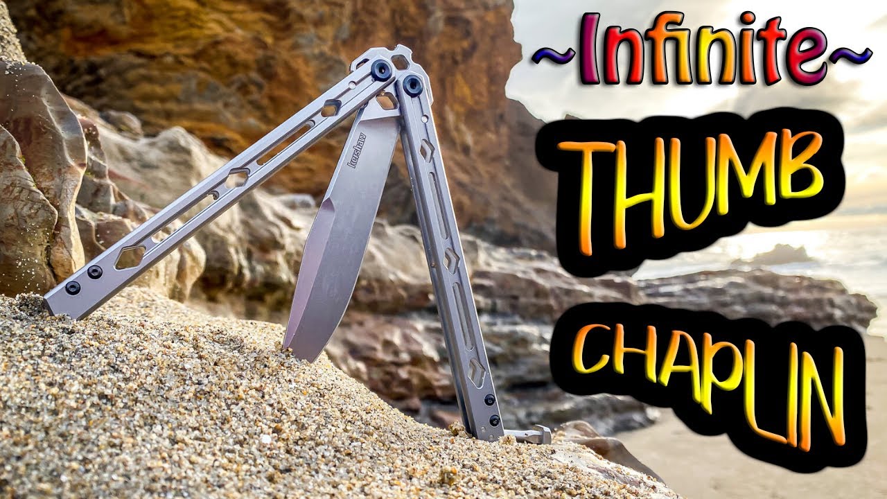 Infinite Thumb Chaplin (Intermediate)- ALSO Behind the 8Ball & Basic Twirl To Chaplin