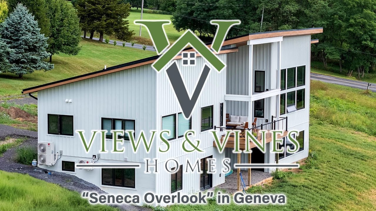 Seneca Overlook | Luxury Custom Home Overlooking Seneca Lake | Views & Vines Homes