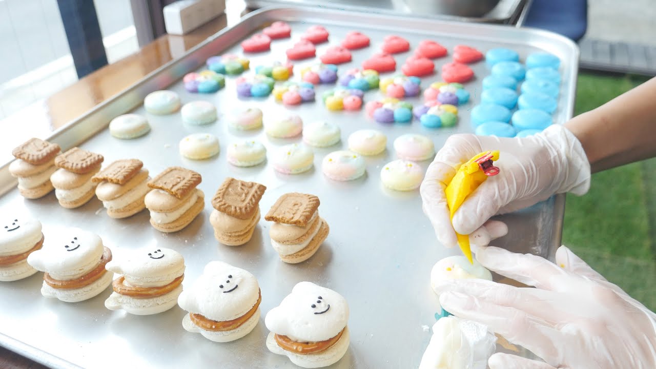 韓国マカロン食べ放題の夢の祭典。デザインが超可愛い6種のトゥンカロンの作り方