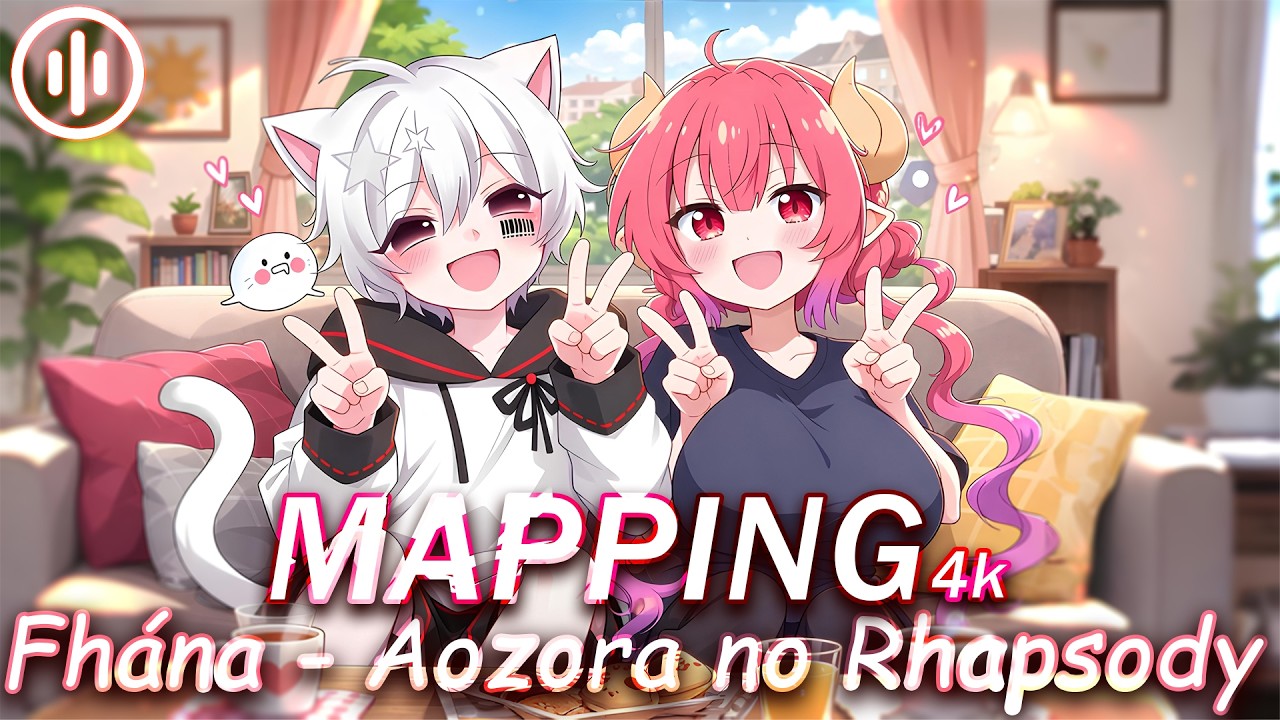 Fhána - Aozora no rhapsody ( 4k mania ) - Mapping Showcase - 5.9⭐