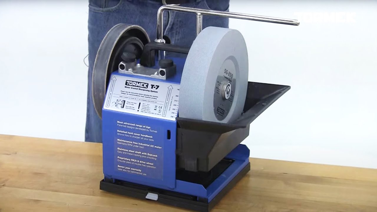 Macchina affilatrice Tormek T-7: Come iniziare