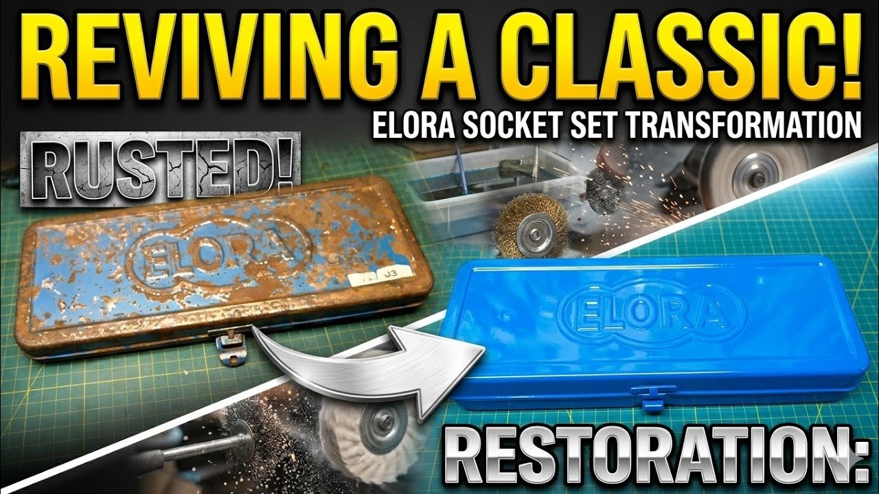 Rusty Socket Set ■ Full Restoration