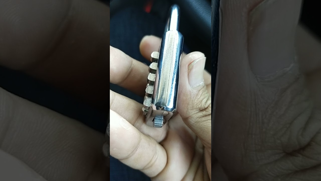 cara membuka kunci gembok bercode 5 digit atau 5 angka
