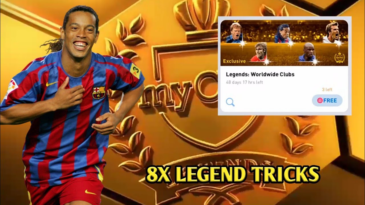 EXCLUSIVE 🤘🤘 Legends - Worldwide Clubs Pack Opening 😉😉 / RONALDINHO ❤️❤️ TRICKS