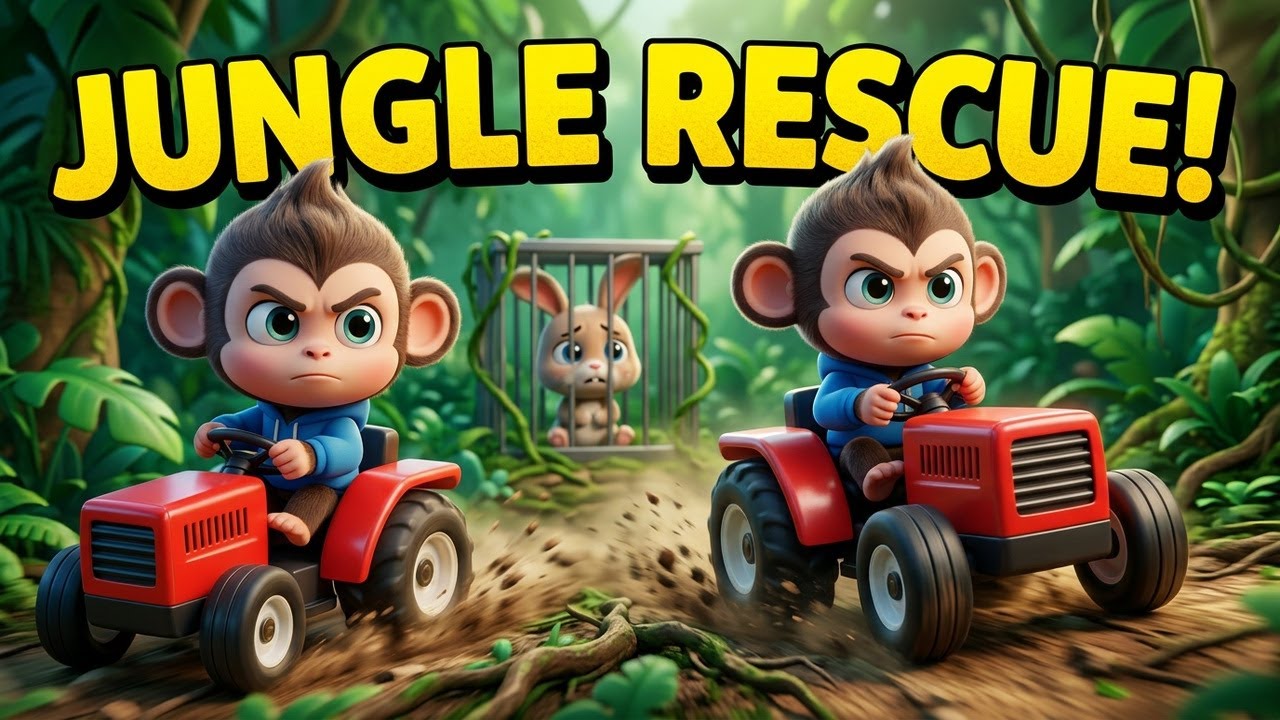 The Jungle Rescue Mission by  monkey S1 Ep 5