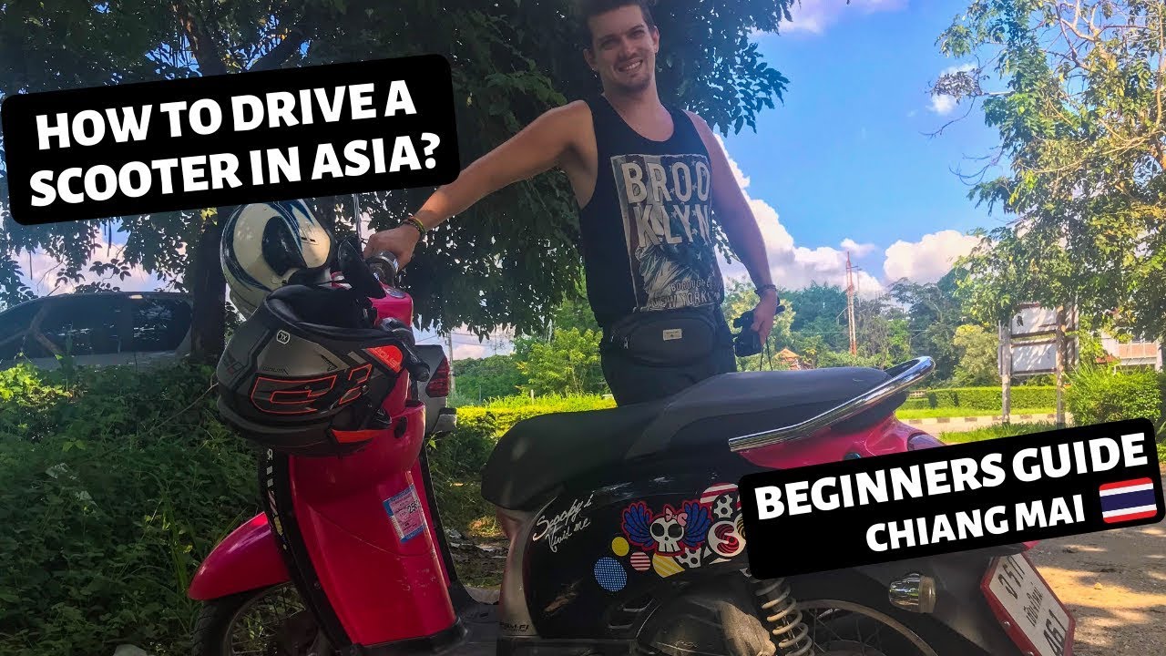 How to drive a scooter in Southeast Asia? | Driving in Thailand