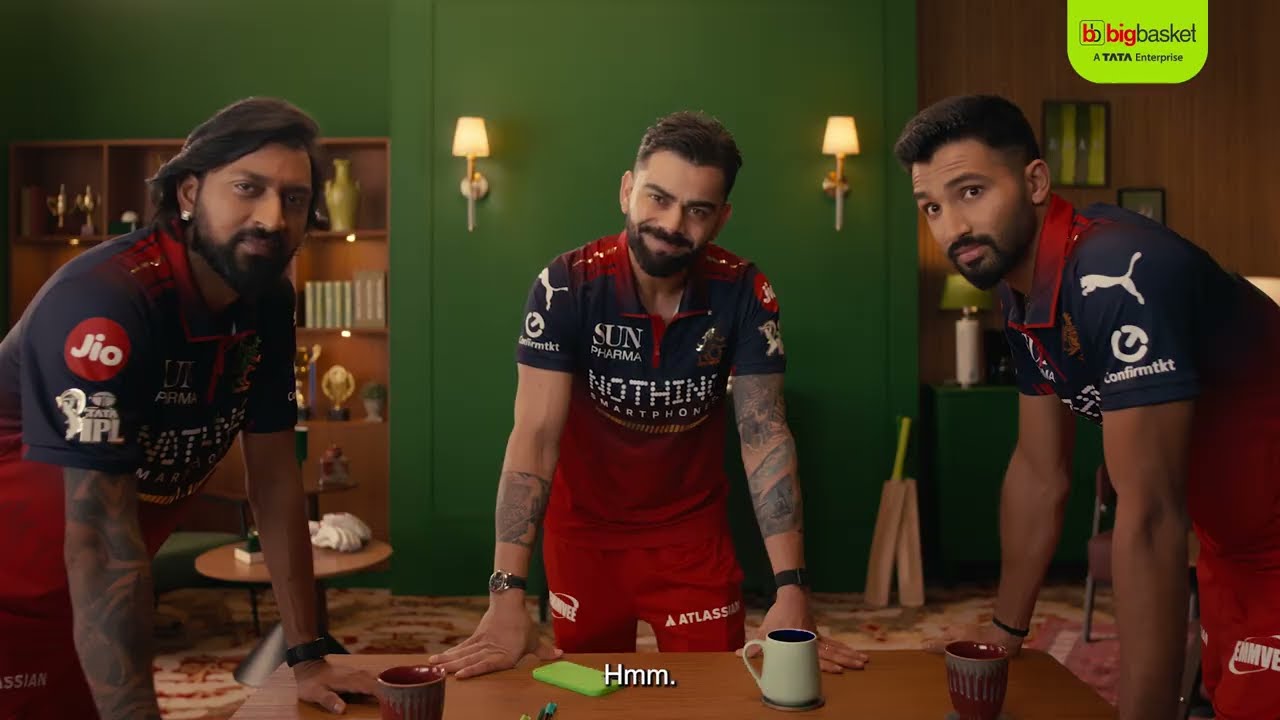 RCB is match-ready with bigbasket... Are you?