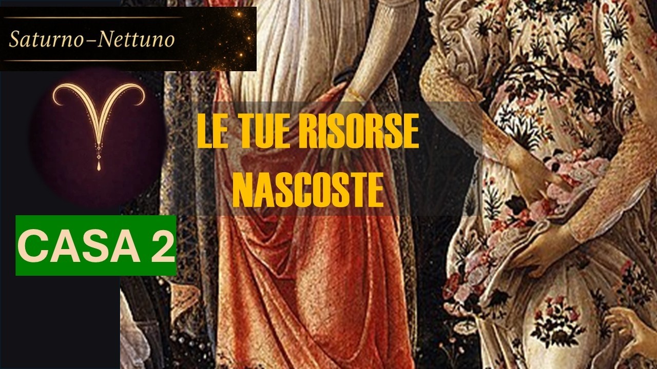 ✨Il Risveglio del Valore Autentico - Saturno-Nettuno in Ariete in Casa 2 #astrologia