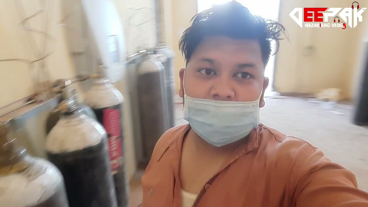 Hazaribag Sadar Hospital 🏥me Dekhe kya hai Oxygen ka hal @deepakkiduniya8381