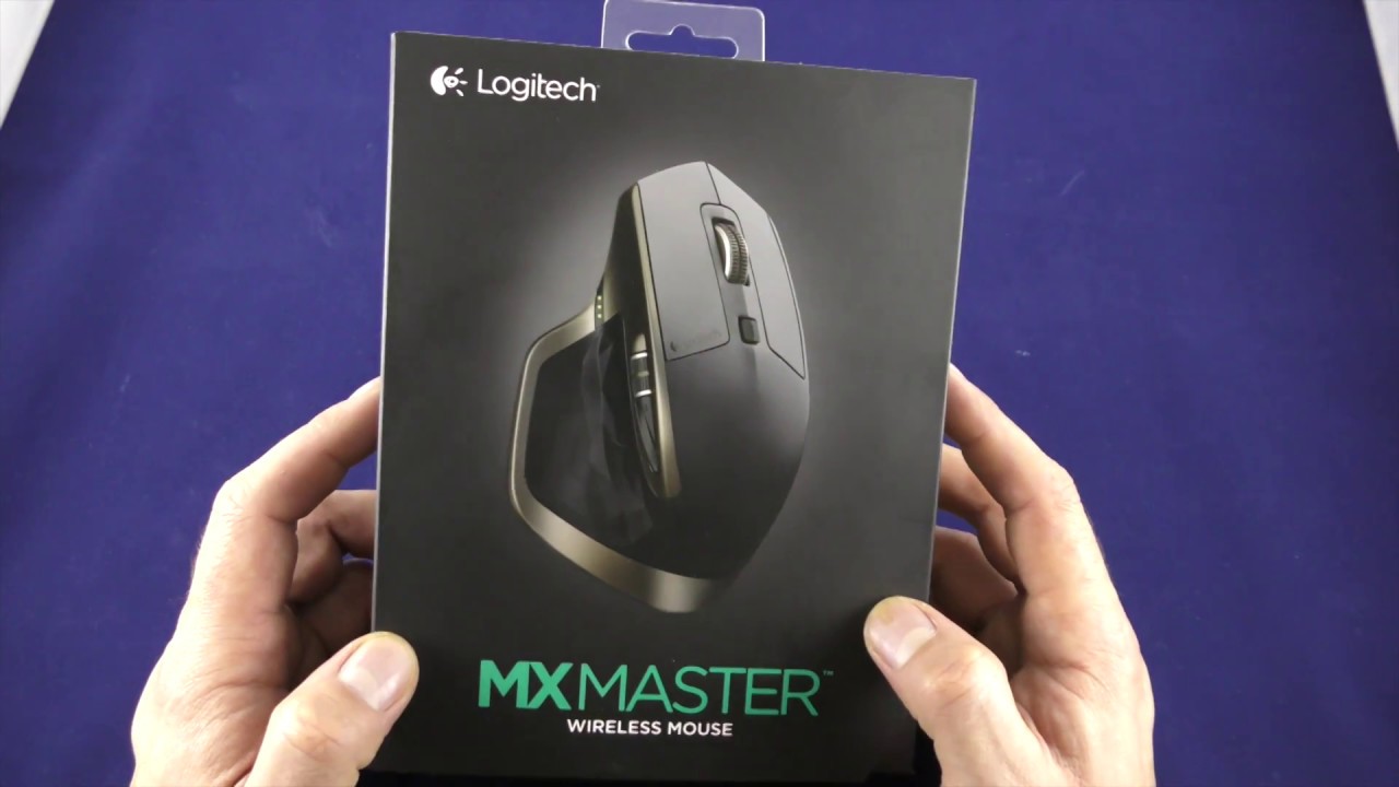Myszka Logitech Mx Master - Unboxing - Rozpakowanie