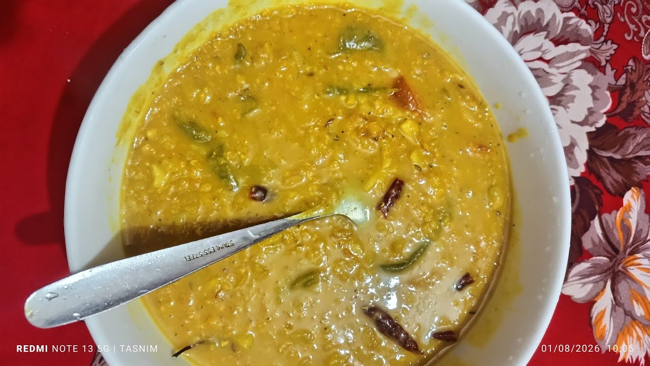 হোটেলের স্টাইলে ডাল আলুর চরচরি খেতে জাস্ট অসাধারণ একবার হলেও ট্রাই করবেন সবাই।।। ডাল আলুর চরচরি 
