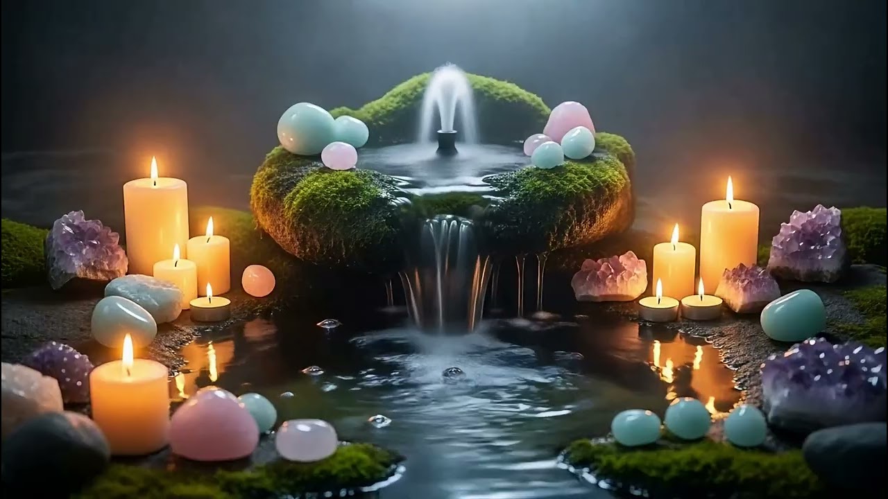 STRESS RELIEF FAST !!! Music for Peaceful Living | Slow Piano & Natural Water Sounds 