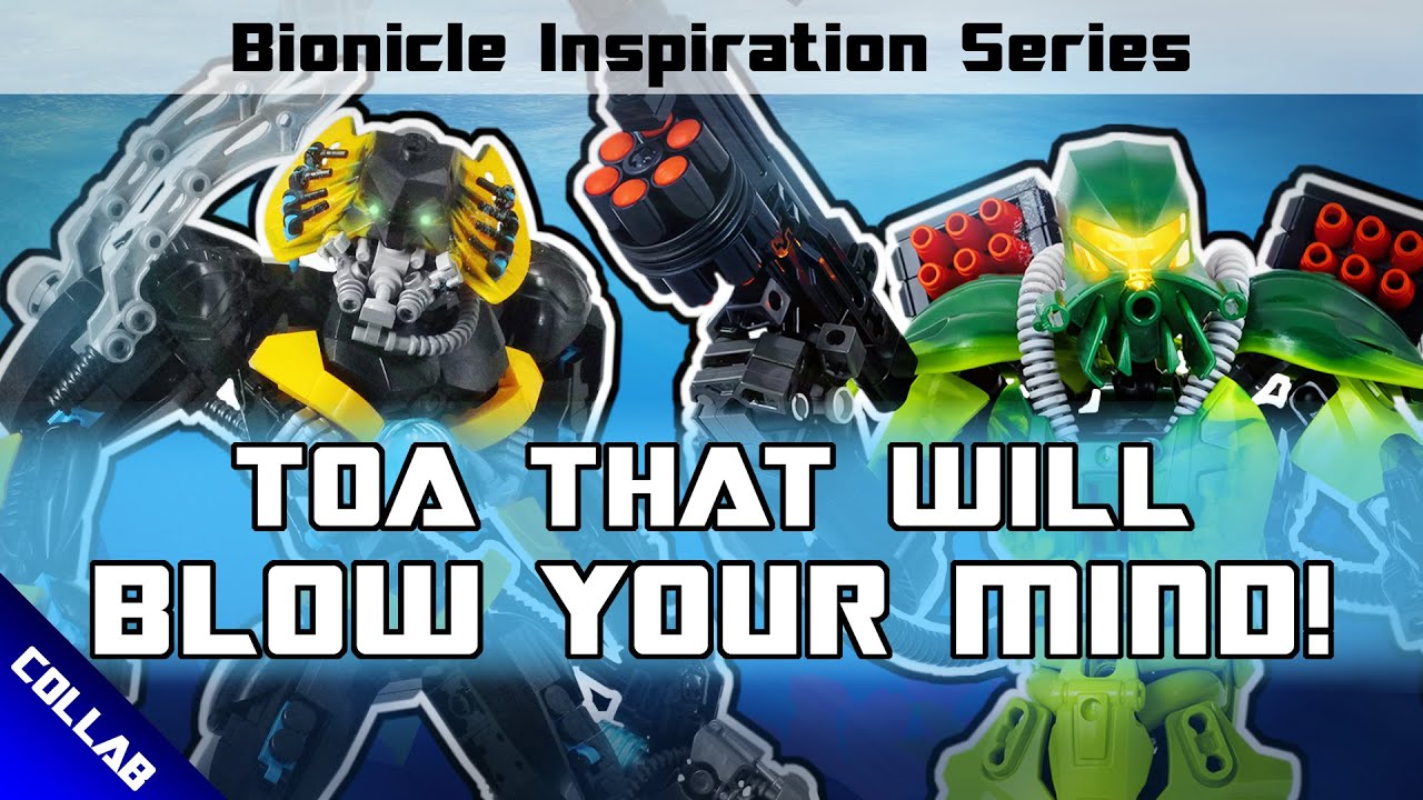 WOW THESE TOA THOUGH! - Bionicle Inspiration Series - Toa Mahri (Collab Spotlight)