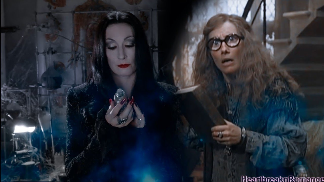 Morticia / Trelawney - I'm Right Here ( Crossover Femslash)