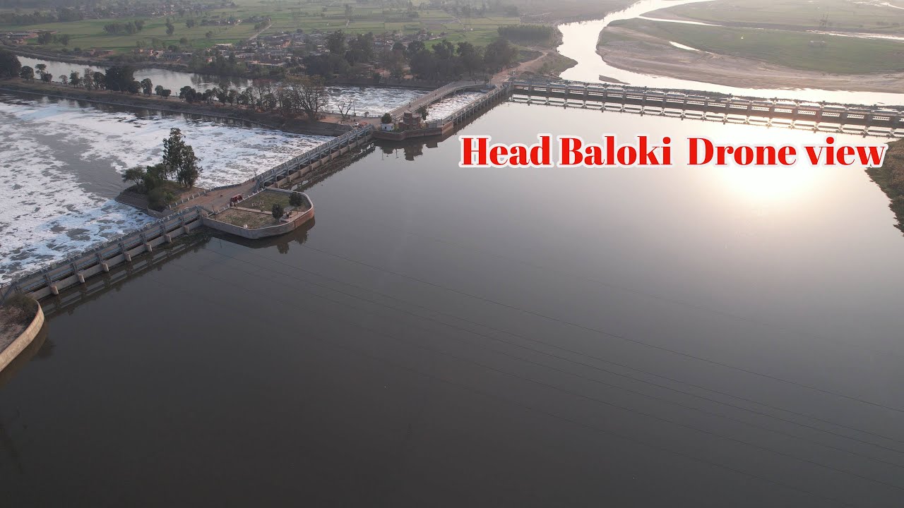 Head Baloki 4K Drone view  pakistan Drone Footage