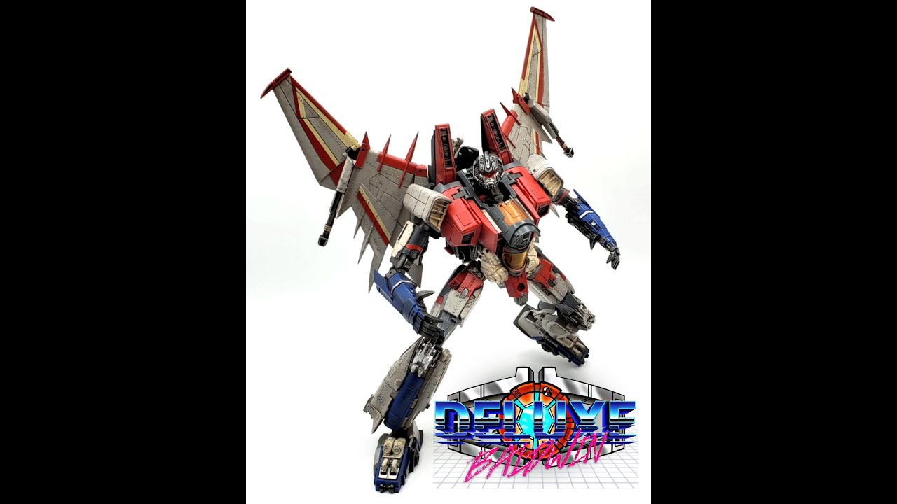 Deluxe Baldwin Reviews Third Party Masterpiece Cyber Factory CF-01 Star Storm (Starscream)