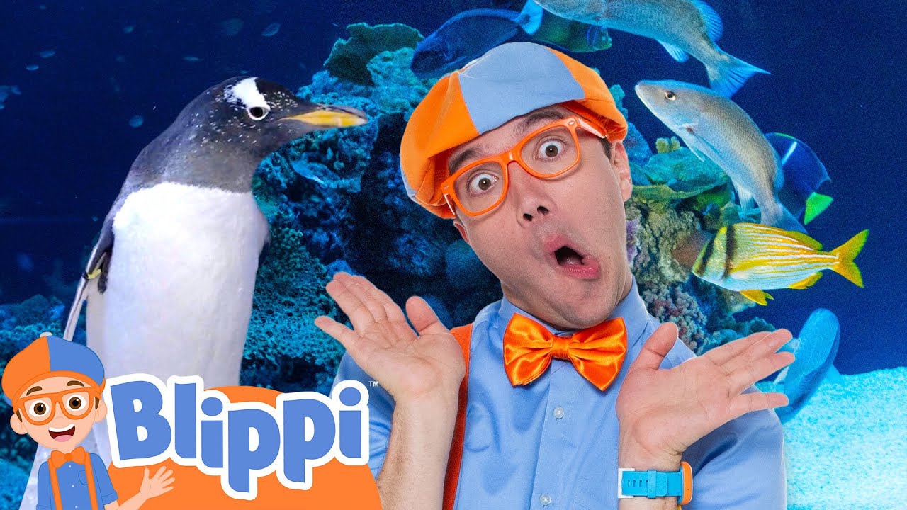 Can Blippi Find All the Sea Creatures? 🌊🐠 Ocean Bingo Adventure! | Educational Videos for Kids