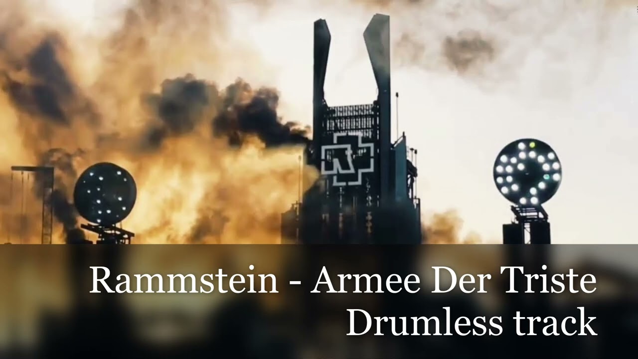 Rammstein - Armee Der Tristen drumless track