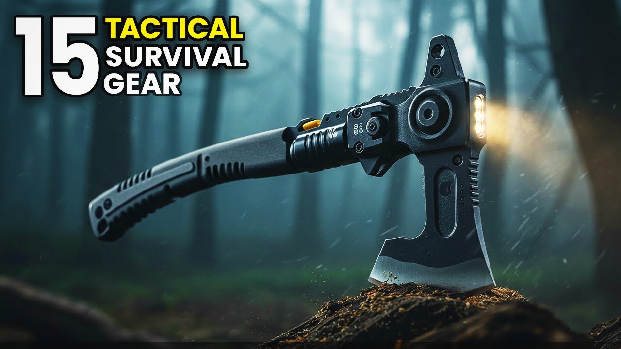 TOP 15 Tactical Gadgets for Survival Situations